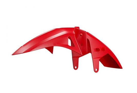 Front fender lower Revolution HONDA XL 750 Transalp 23-25 YAMAHA T7 Tenere 700 19-24 color red - for Honda Transalp only with Racetech fork guards