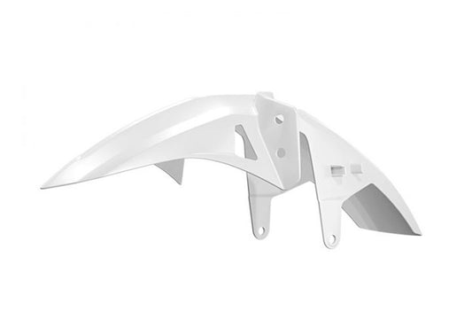 Front fender lower Revolution HONDA XL 750 Transalp 23-25 YAMAHA T7 Tenere 700 19-24 color white - for Honda Transalp only with Racetech fork guards