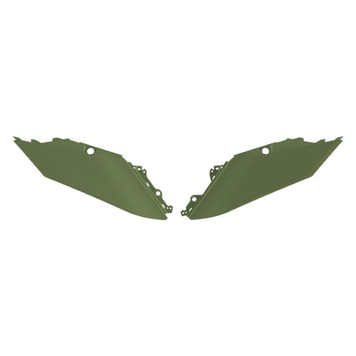 Rear side panels (left/right) T7 Revolution YAMAHA Tenere 700 19-24 color dark green