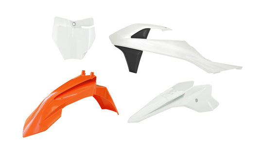 Plastics kit KTM SX 50 16-23, SX-E 3-5 20-24 color black/orange/white (OEM 17)