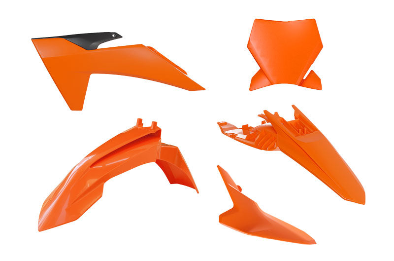 Plastics kit KTM SX 65 24-25 color black/orange