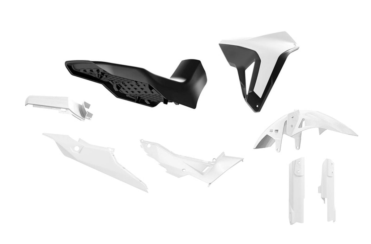 Plastics kit with seat Revolution HONDA XL 750 Transalp 23-25 color black/white