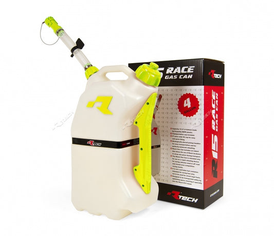 Quick-fill motorcycle canister 15L color yellow