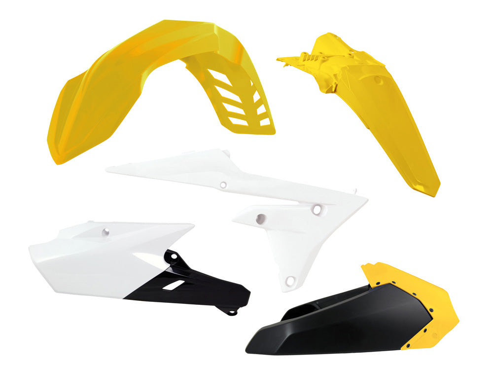 Plastics kit YAMAHA WRF 250 (15-19), WRF 450 (16-19) color white black yellow limited edition