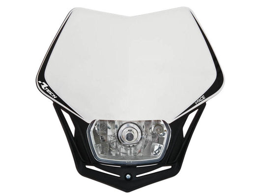 Front headlight V-Face color black/white