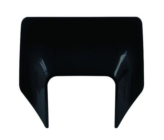 Front headlight guard HUSQVARNA FE/TE 17-19 color black (OEM pattern) (HU03387001)