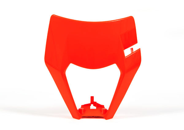 Front headlight guard KTM EXC/EXCF 17-19 color orange fluo (OEM pattern) (KT04096FFLU)