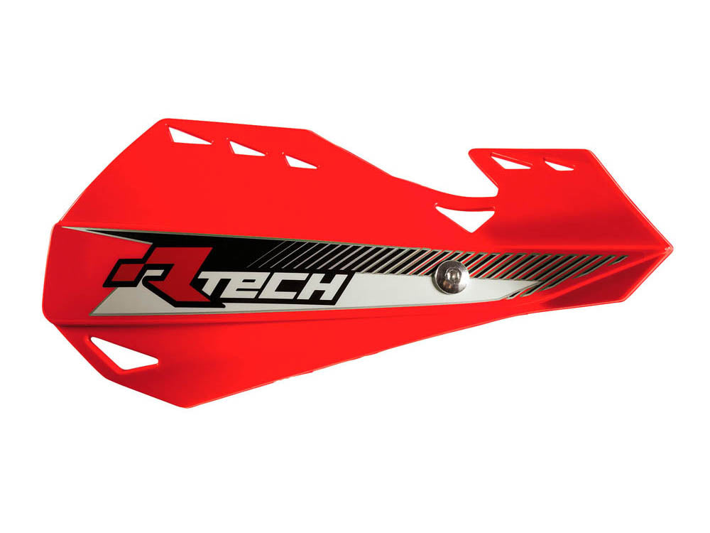 Handguards DUAL EVO color red (with handlebar mounts)