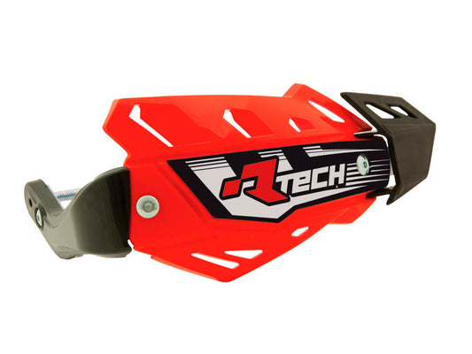 Handguards FLX ATV/Quad color red (with 3 types of handlebar mounts)