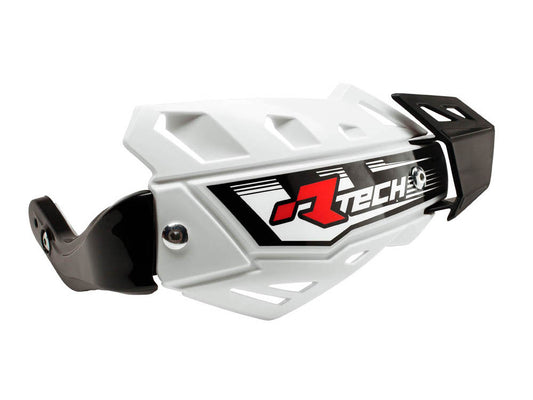 Handguards FLX ATV/Quad color white (with 3 types of handlebar mounts)