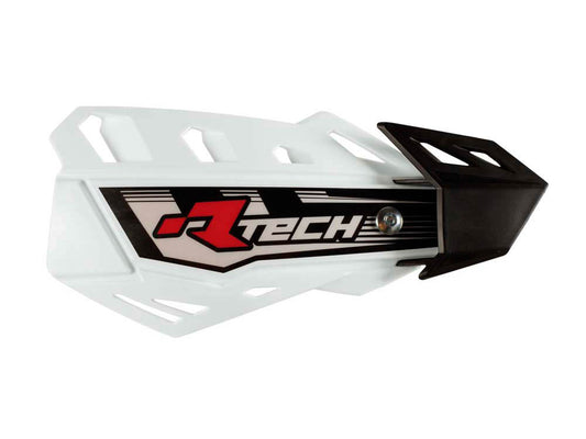 Handguards FLX Cross/Enduro color white (with 2 types of handlebar and grip mounts)