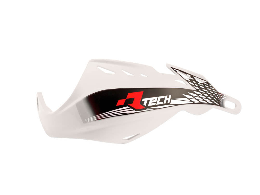 Handguards Gladiator Easy color white (with 22.2mm and 28.6mm handlebar mounts)