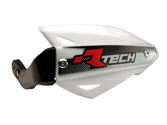 Handguards VERTIGO ATV color white (with 3 types of handlebar mounts)