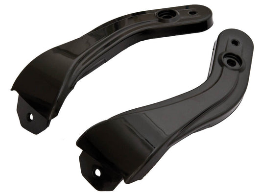 Plastic side covers shielding aluminum mounts for VERTIGO ALU/ATV and FLX ALU/ATV handguards color black