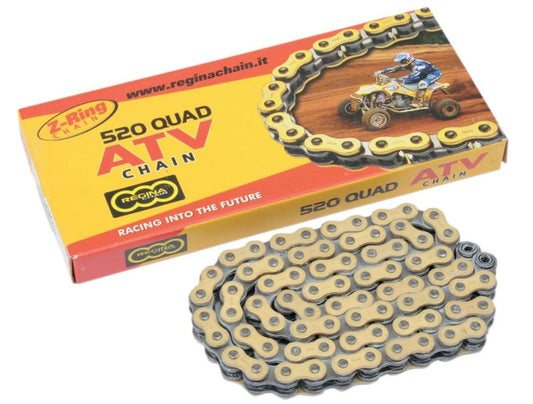 Drive chain 520QUAD (94 links) Z-ring ATV up to 500 cc gold (135QUAD/1008)