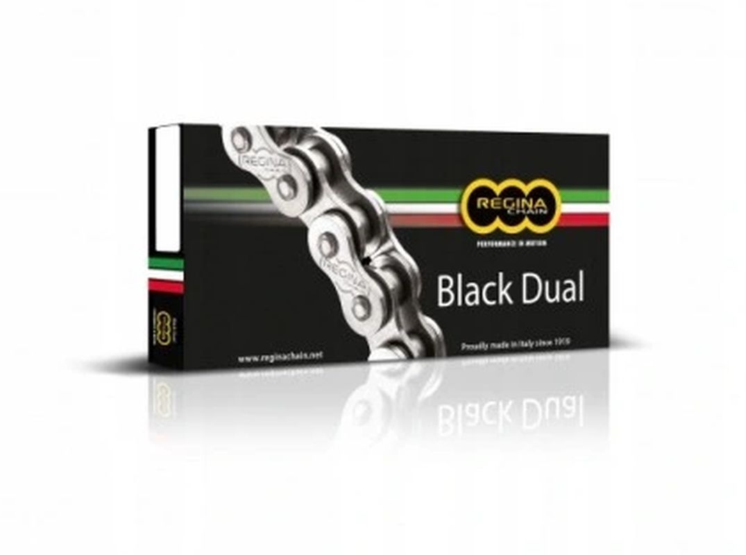 Drive chain 520ZRA (120 links) Z-ring Dual up to 600 cc black (clip + rivet link)