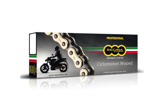 Drive chain 428EB-ORO (112 links) Street up to 125 cc gold (126EB-ORO/014) (non-O-ring)