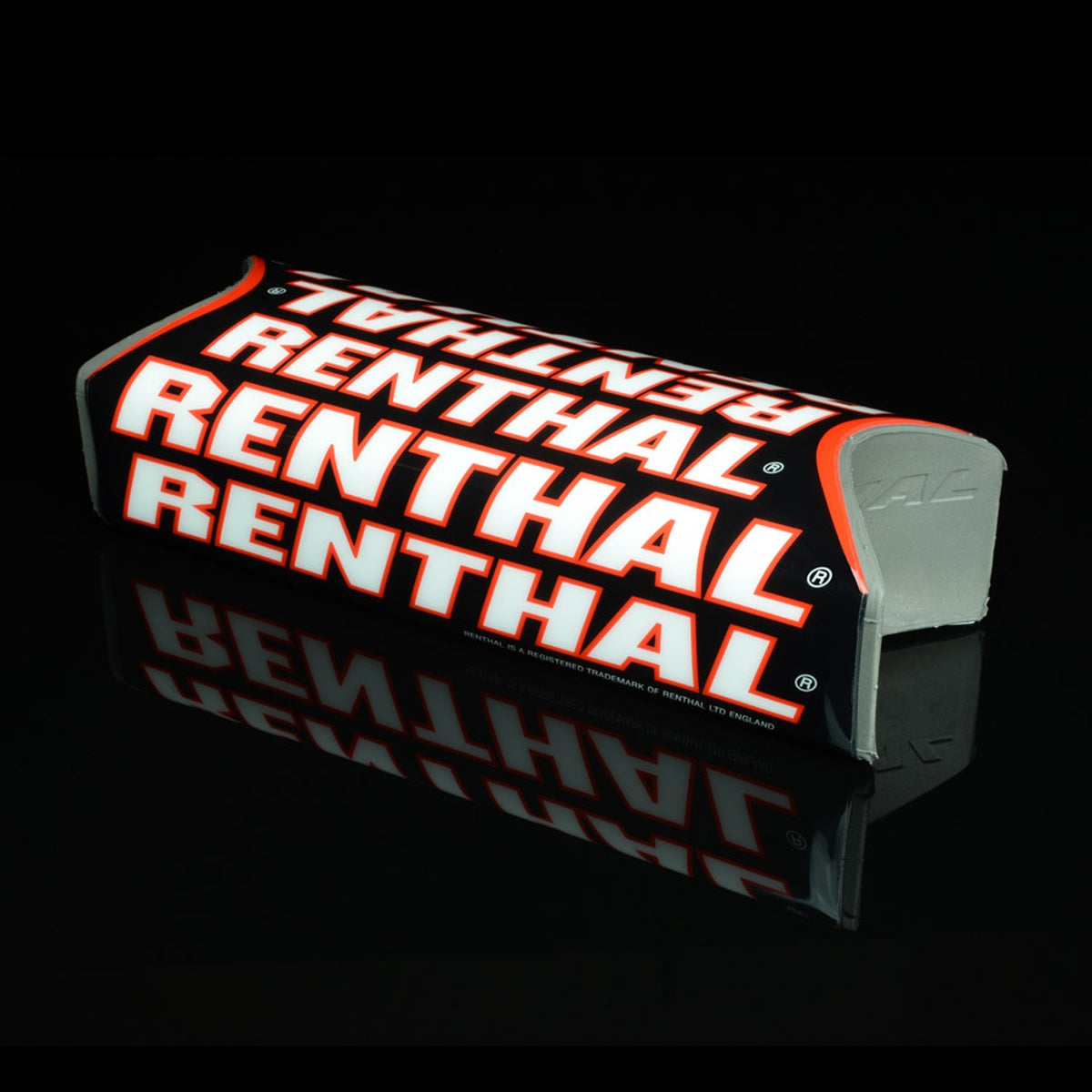 Handlebar pad FATBAR Team Issue Black color black/red with RENTHAL logo
