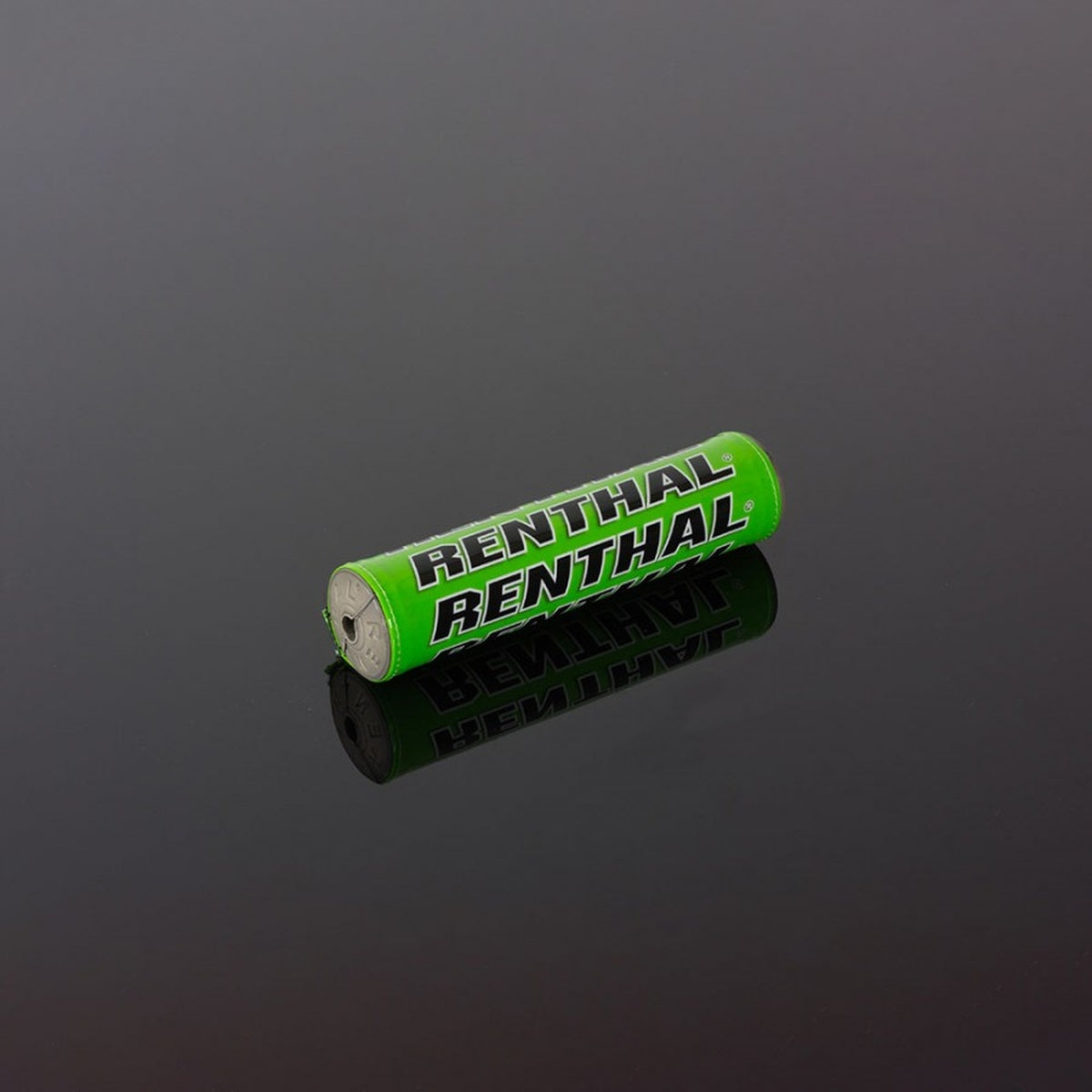 Handlebar pad MINI SX Pad (205 mm) color green with RENTHAL logo