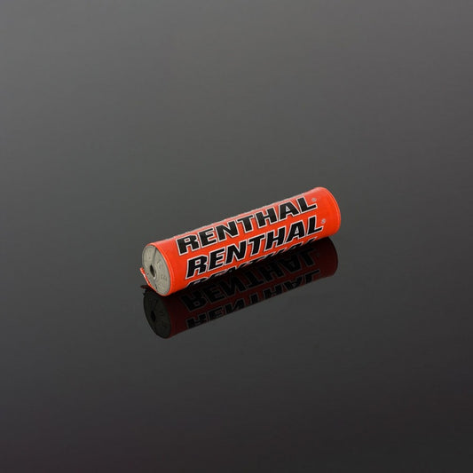 Handlebar pad MINI SX Pad (205 mm) Orange color orange with RENTHAL logo