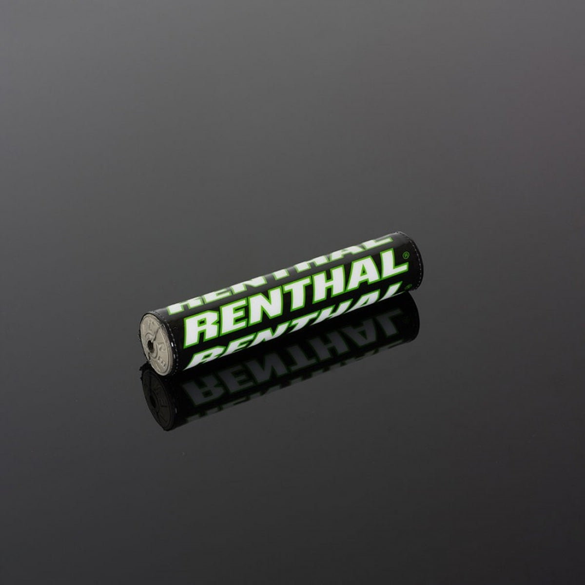Handlebar pad MINI SX Pad (205 mm) Team Issue color black/green/white with RENTHAL logo