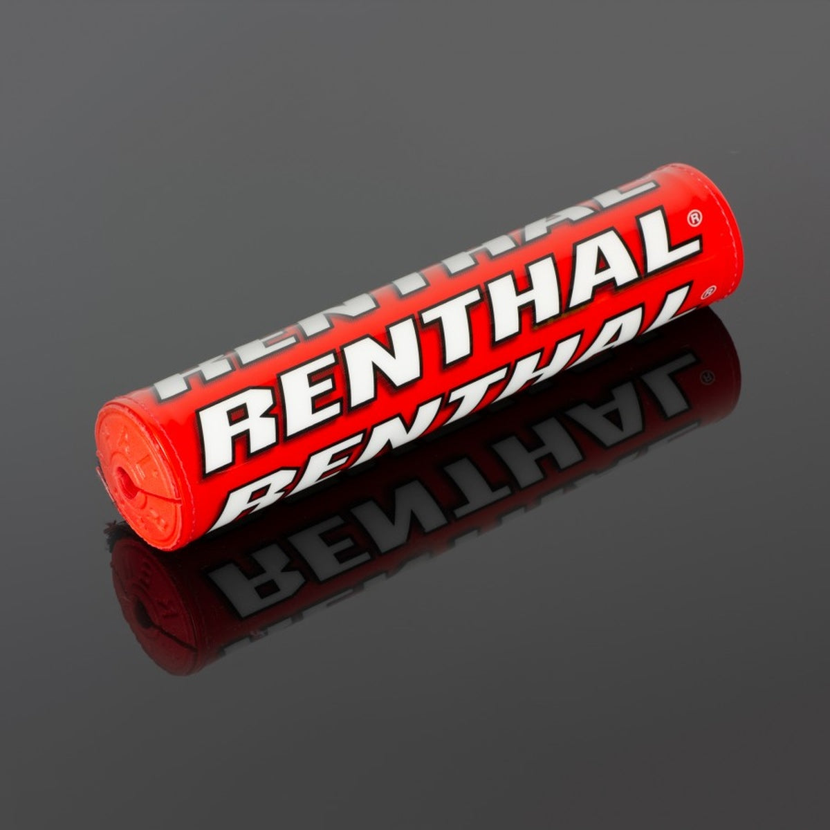 Handlebar pad SX Pad (240 mm) color red with RENTHAL logo