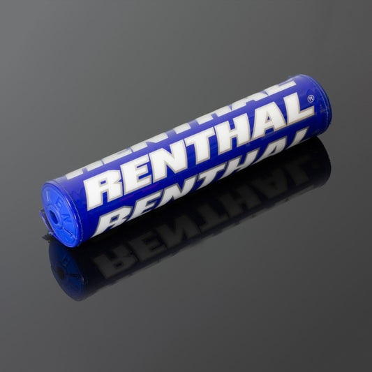 Handlebar pad SX Pad (240 mm) color blue with RENTHAL logo