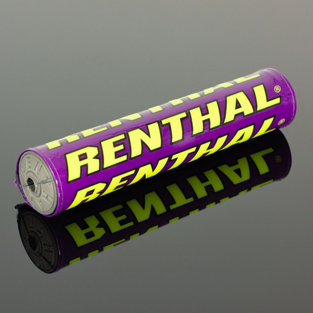 Handlebar pad SX Pad (240 mm) color purple with RENTHAL logo