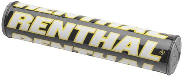 Handlebar pad SX Pad (240 mm) Team Issue color black/yellow/white with RENTHAL logo