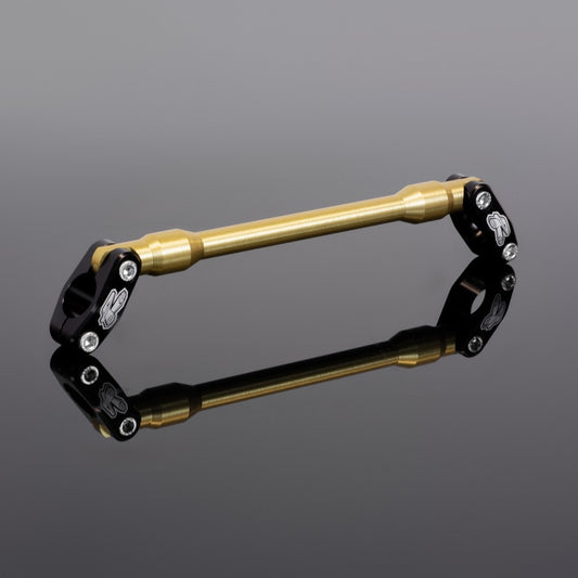 Handlebar cross brace 7/8 inch (22 mm) Road Bar Cross Brace Set gold color