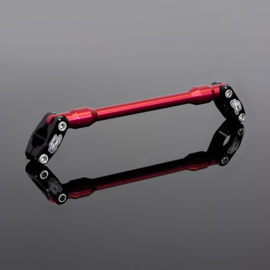 Handlebar cross brace 7/8 inch (22 mm) Road Bar Cross Brace Set red color