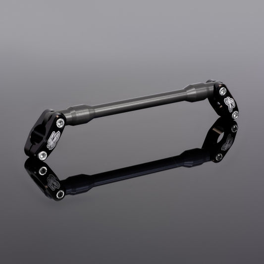 Handlebar cross brace 7/8 inch (22 mm) Road Bar Cross Brace Set gray color