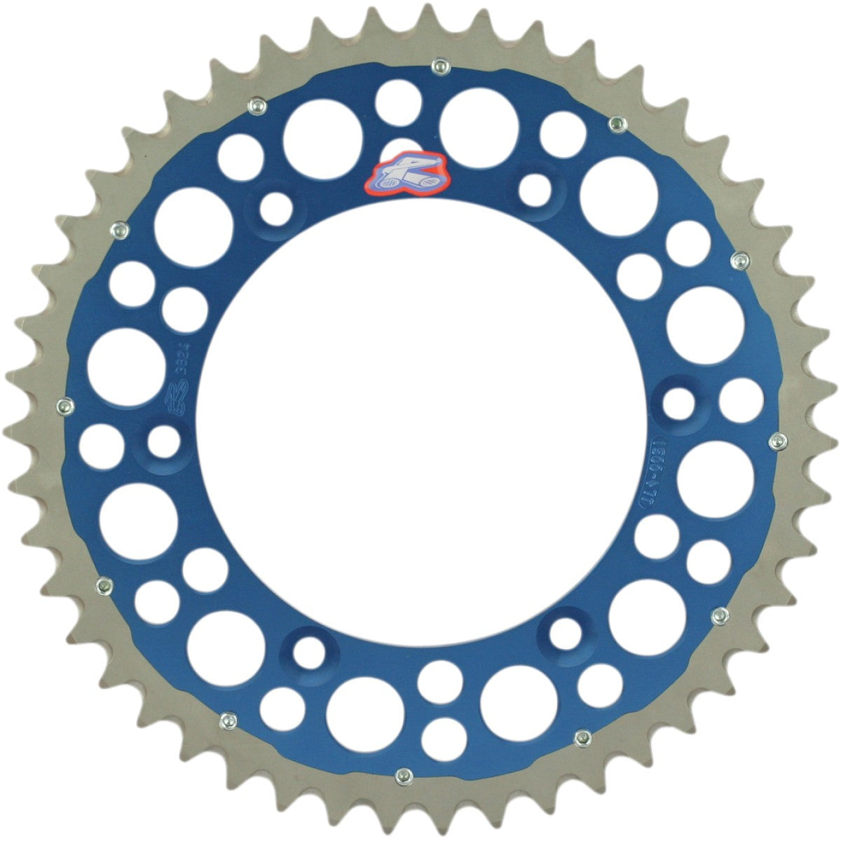 Rear sprocket TwinRing 270 50 (steel-aluminum) color blue YZ/YZF/WR (JTR251.50) (27050)