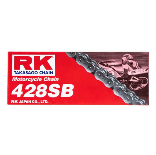 Drive chain 428SB-128 clip (CL) included standard color (capacity: up to 135 cc) (19.1 kN)