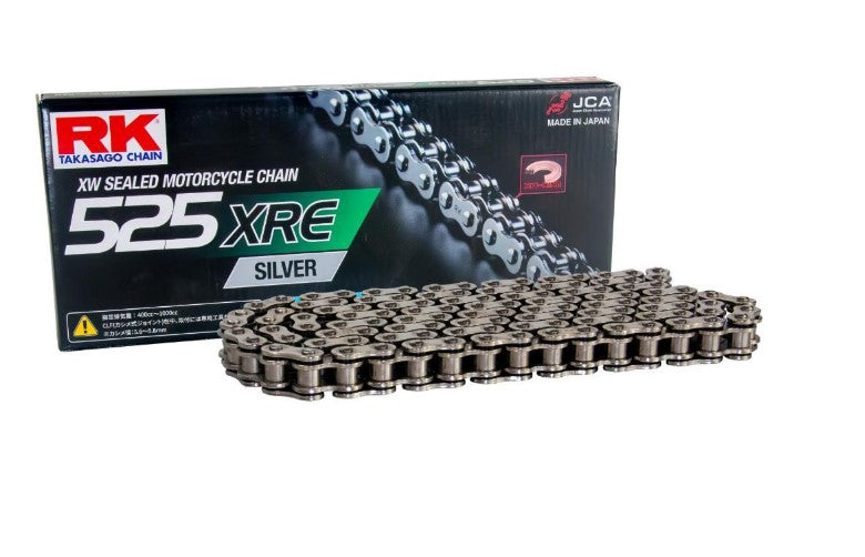 Drive chain 525XRE-106 (XW-ring) rivet link (CLF) included standard color (capacity: up to 1000 cc) (42 kN)
