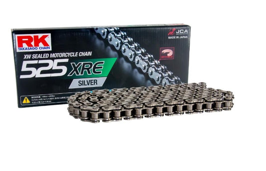 Drive chain 525XRE-110 (XW-ring) rivet link (CLF) included standard color (capacity: up to 1000 cc) (42 kN)