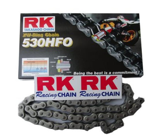 Drive chain 530HFO-110 (110 links) XW-ring up to 900 cc / 40.0 kN 110 HP (rivet link) (Made in Japan)