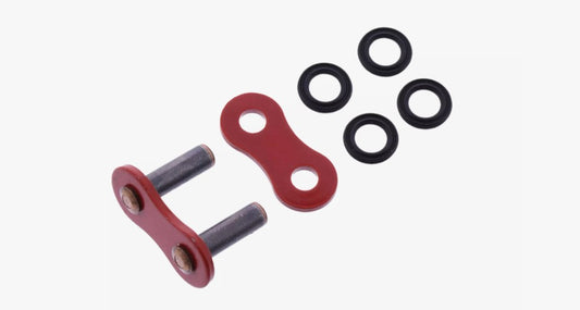 Connecting link - rivet link (CLF) RR520XRE (XW-ring) color red (label XSO1/XSO2)