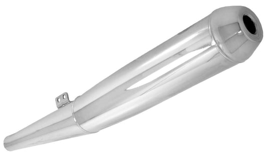 EXHAUST TIP / MUFFLER CHROME BMW 70-83 LEFT (REPLICA)