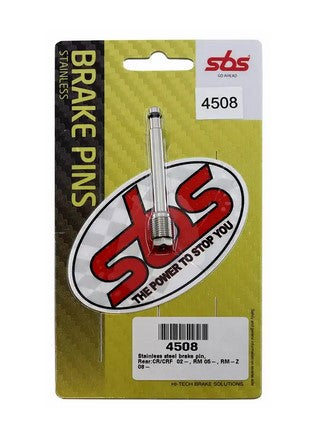 Brake pad hanger (pin) rear Honda CR125/250 02-07, CRF250/450 05-20, Suzuki RM125/250 05-09, RM-Z250/450 08-18