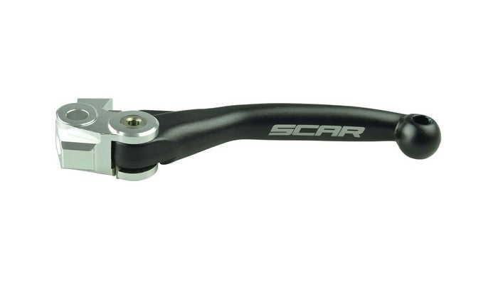 Unbreakable clutch lever Braktec GasGas MC125/250 23-25, MC250F 23-25, MC450F 23-25, EC250/300 21-25, Husqvarna TE/FE 22-25 black color