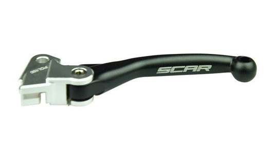Unbreakable clutch lever Kawasaki KXF250 05-20, KXF450 06-18, Yamaha YZ125/250 00-14, YZF250/450 01-09 black color