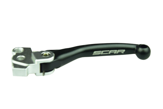 Unbreakable clutch lever Kawasaki KX250 21-24, KX450 19-24 black color
