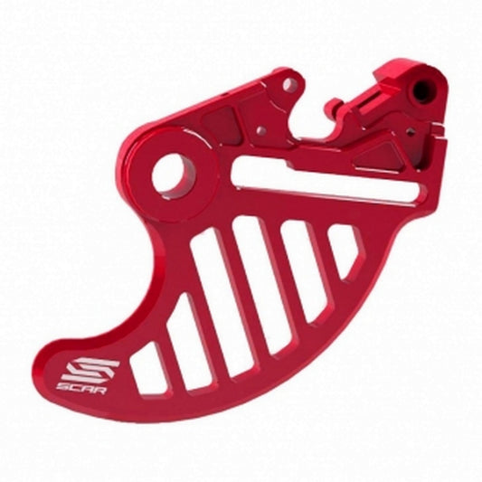 Rear brake disc guard Beta RR/Xtrainer red color