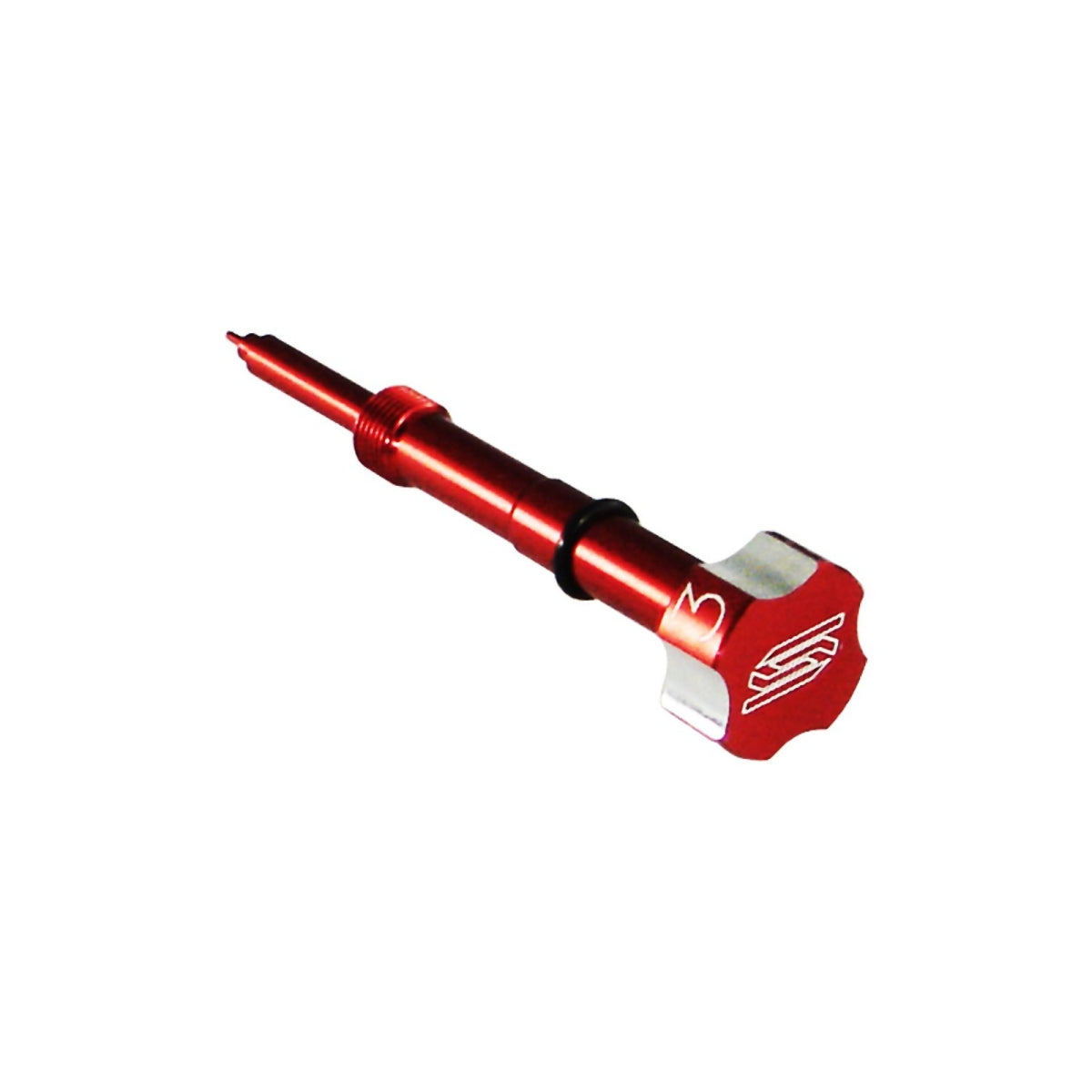 Keihin fuel mixture screw red color