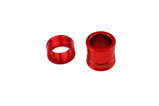 Front wheel spacers Honda CRF250R 02-25, CRF450R 02-25 red color