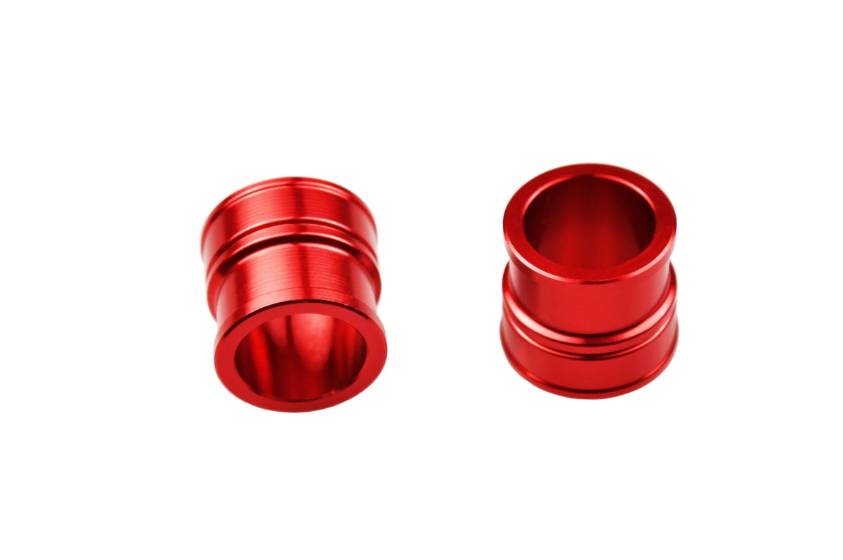 Front wheel spacers Suzuki RMX450Z 10-19, RM-Z250 07-25, RM-Z450 05-25 red color