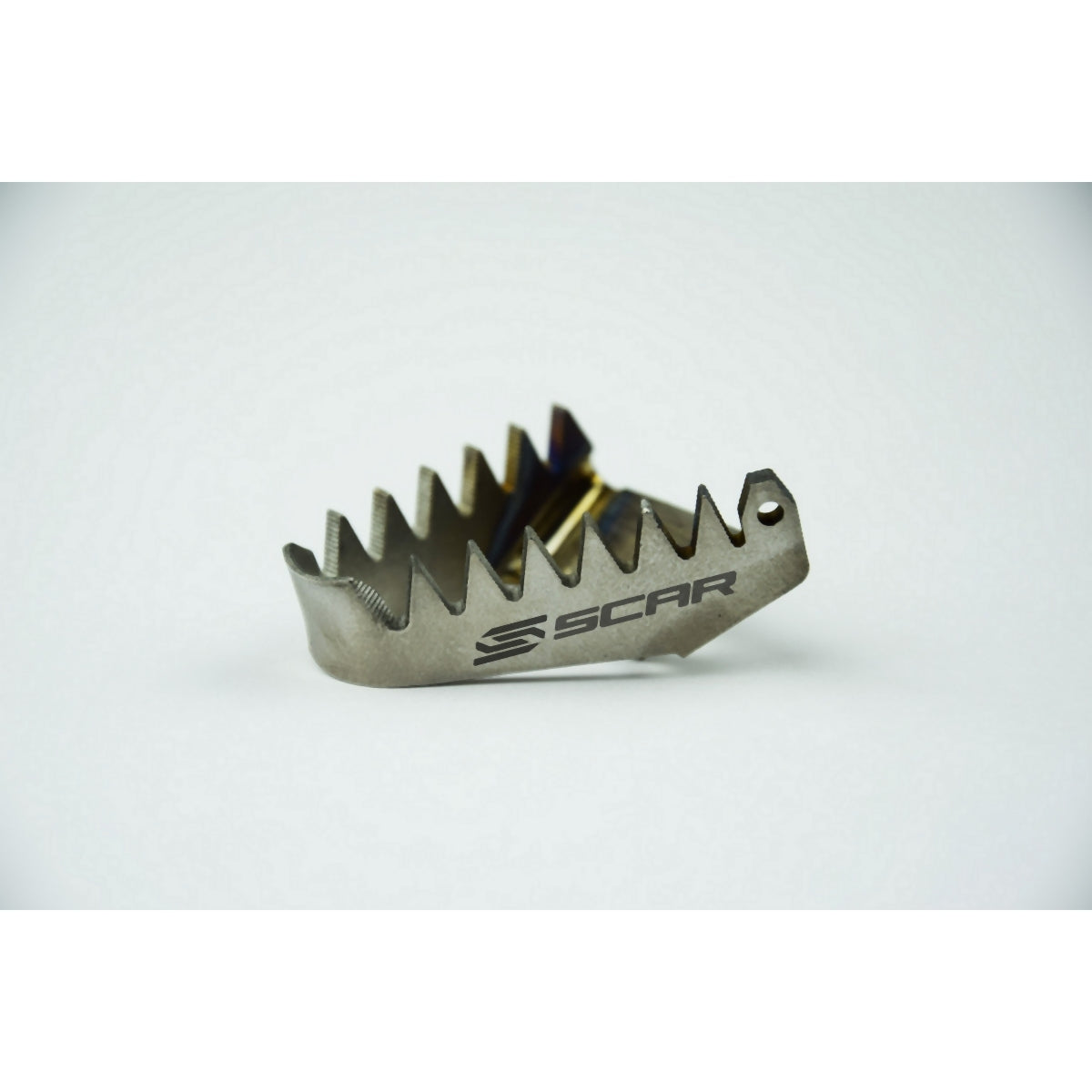 Titanium rear brake pedal tip KTM/Husqvarna/GasGas/Sherco titanium color