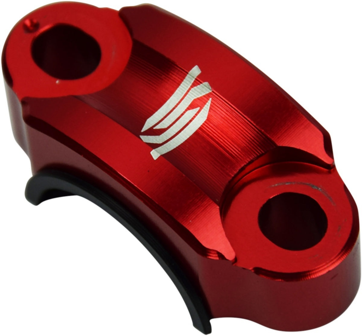Universal clamp for brake/clutch lever red color