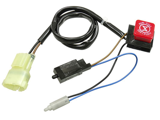 Kill switch Polaris LXT 550 16-23, RMK 550 EVO 20-24, Indy 550 14-23, WideTrack 550 08-19, Shift 550 12-13, IQ 550 09-13 (OEM: 4012271 4013383 4011541 4015322) snowmobile